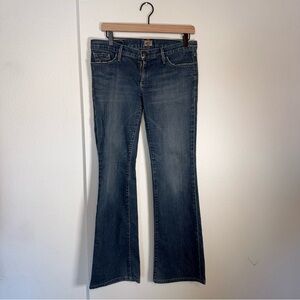 VINTAGE GOLD SIGN Y2K low rise classic denim bootcut jeans 29